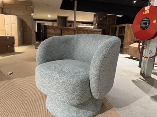 Draaifauteuil, Home Bound By KY, Esmee, bouclégroen